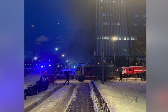 Un centre d’affaires a pris feu à Moscou (vidéo)